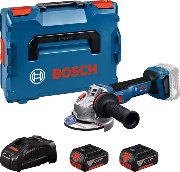 Шліфмашина кутова акумуляторна Bosch GWS 18V-11 125мм 18В 2x5А·год 0-9000об·хв 1.7кг кейс ЗП  GAL1880CV
