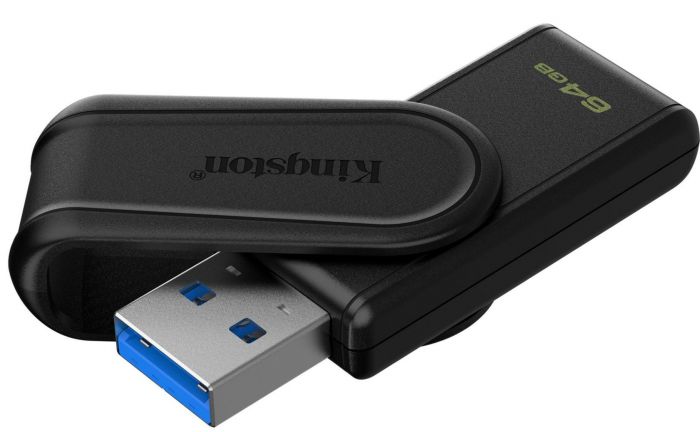 Накопичувач Kingston   64GB USB 3.2 Type-A Gen1 DT Exodia S
