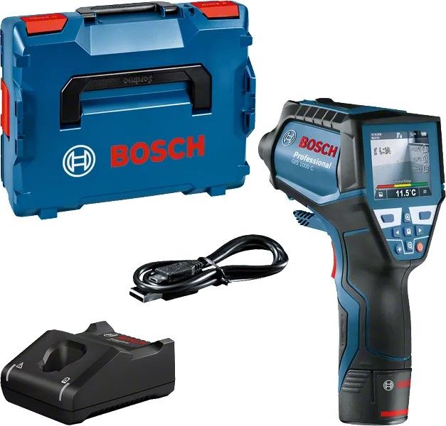 Термодетектор Bosch GIS 1000C -40град. до +1000град., ±.0.2град., IP54, 0.54кг, кейс