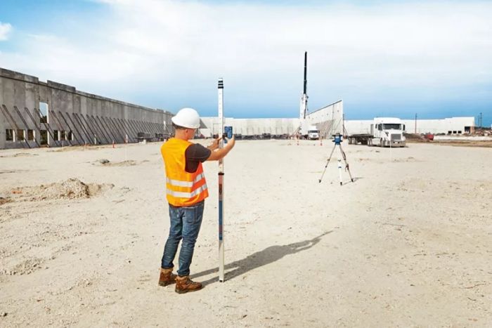 Приймач лазерного сигналу Bosch LR60, 0-300м, ±.5мм