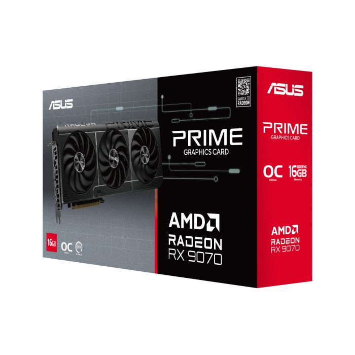 Вiдеокарта ASUS Radeon RX 9070 16GB GDDR6 OC PRIME-RX9070-O16G