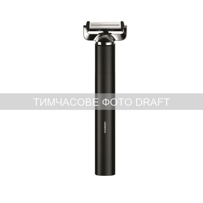 Бритва електр. Ardesto One blade, Li-Ion, сух.+волог., тример, 4 насадки, чорний