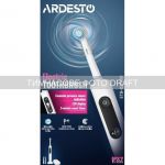 Щітка зубна електр. Ardesto, ETB-ID114W, 10т. колив/хв, насадок-3, з дісплеєм, IPX7, білий