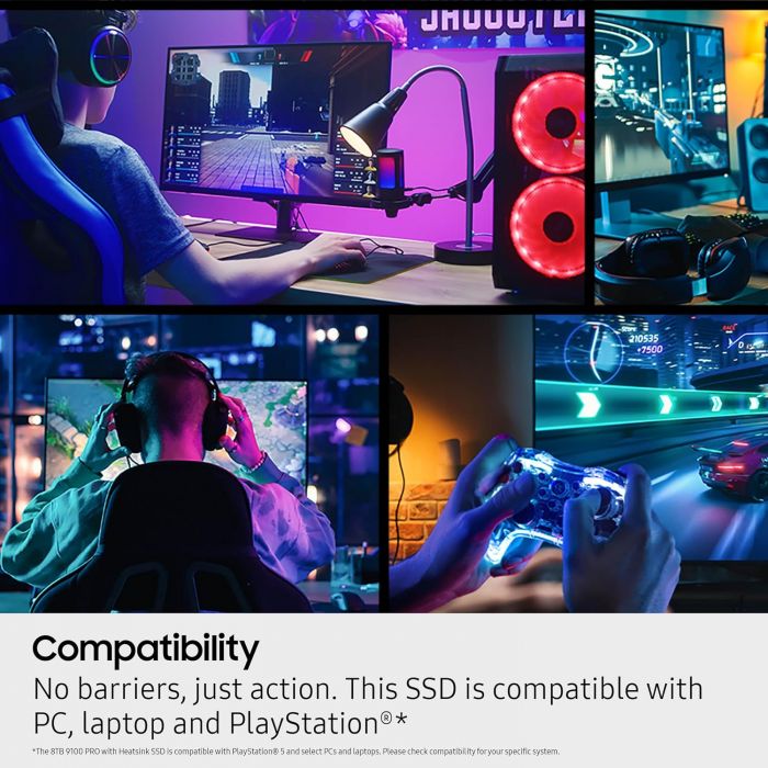 Накопичувач SSD Samsung M.2 4TB PCIe 5.0 9100PRO+ радіатор