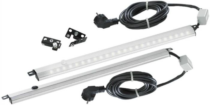 Модуль освітлення MIRSAN 19", 1U, світлодіодний, з автоматичним датчиком руху