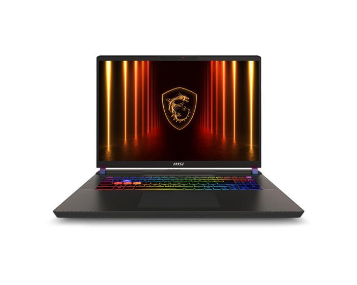 Ноутбук MSI Vector 17 HX AI A2XWHG-044XUA 17" QHD+ 240Hz, Intel Ultra 9 275HX_24C_24T, 32GB, F2TB, NVD5070TI-12, DOS, чорний