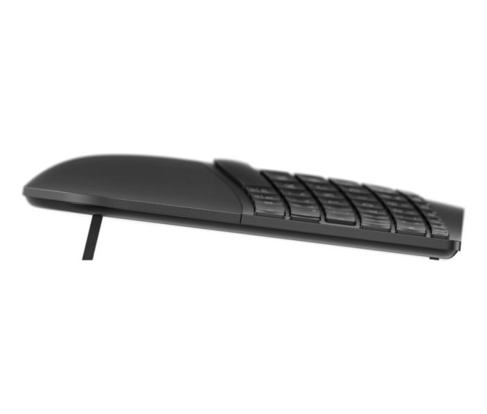 Клавіатура мембранна HP 960 BLK Ergonomic split-zone, 112key, BT, EN/UK, чорний