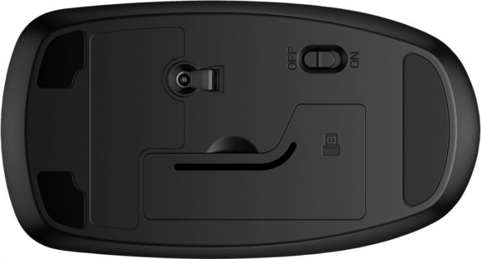 Миша HP 230 Slim, WL, чорний