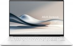 Ноутбук ASUS Zenbook S 14 UX5406SA-PV030W 14" 3K OLED, Intel Ultra 7 258V, 32GB, F1TB, UMA, Win11, Білий