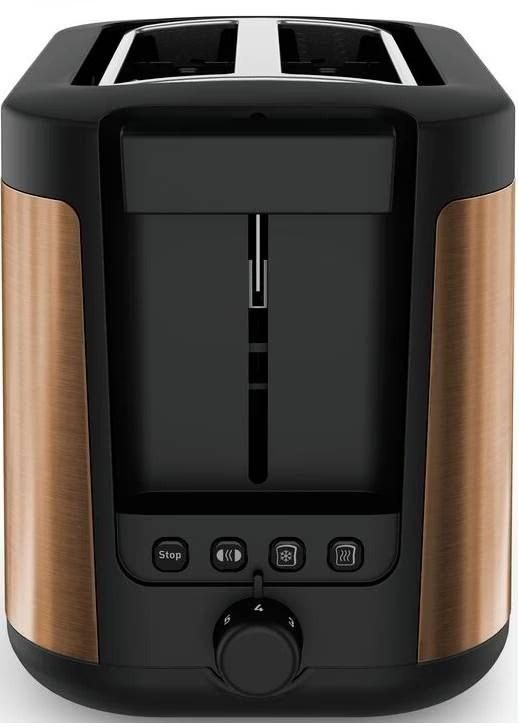 Тостер Tefal Coppertinto 850Вт, розморожування, метал, бронзовий