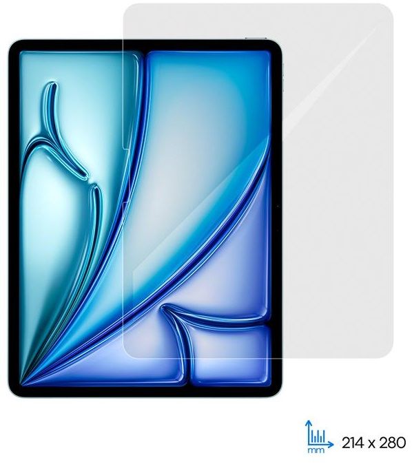 Захисне скло 2E для iPad Air 13" (2024), 2.5D, прозорий