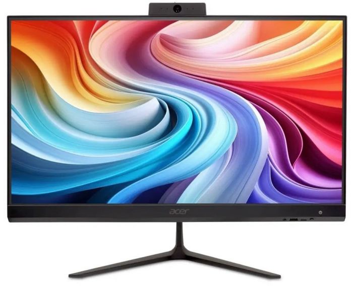 Комп'ютер персональний моноблок Acer Aspire C24-2YE13U5UNL 23.8" FHD, Intel i5-1334U, 16GB, F512GB, UMA, WiFi, Lin, чорний