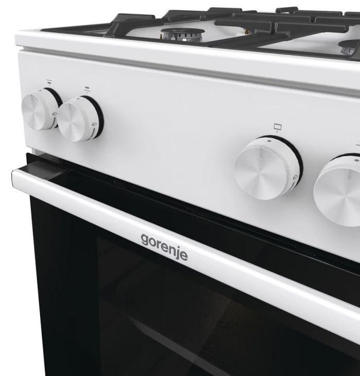 Плита Gorenje газова, 70л, 50x60см, чавун, білий