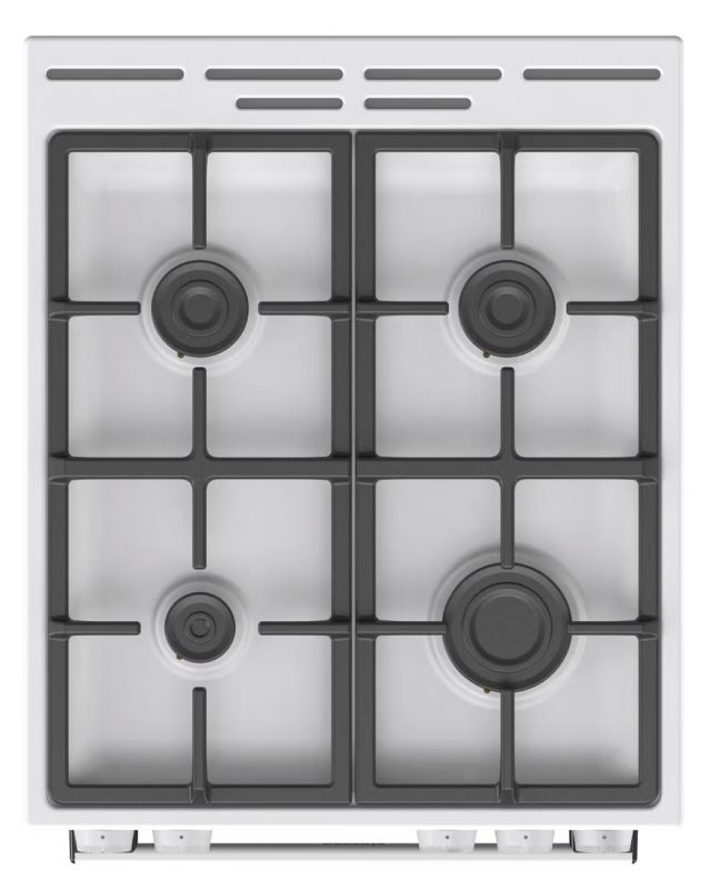 Плита Gorenje газова, 70л, 50x60см, чавун, білий