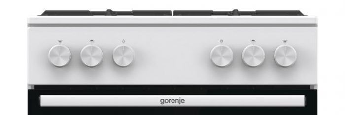 Плита Gorenje газова, 72л, 60x60см, чавун, білий