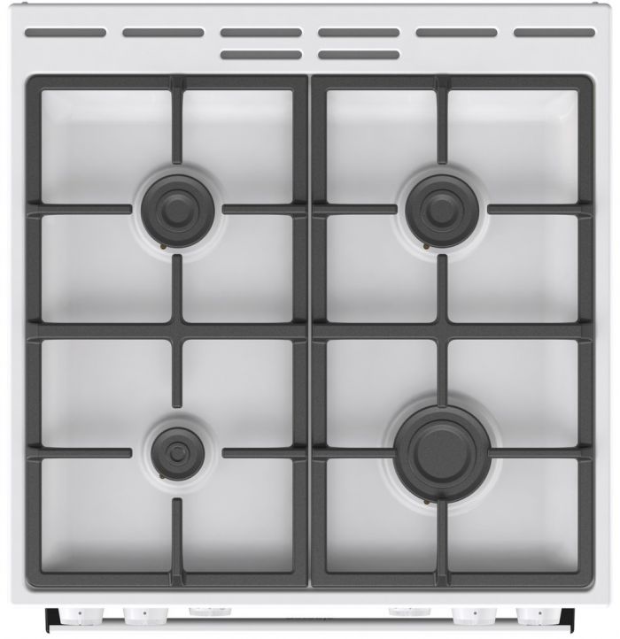 Плита Gorenje комбінована, 71л, 60x60см, чавун, білий