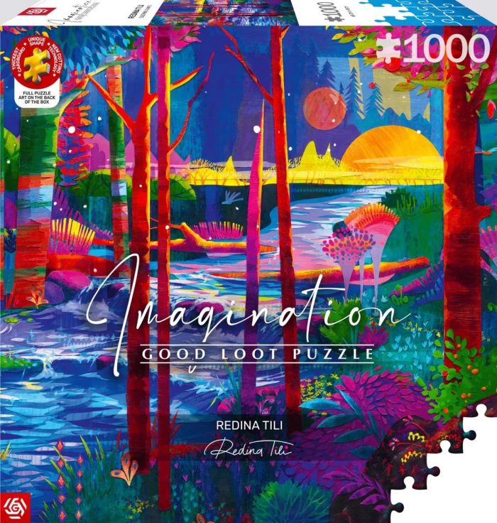 Пазл GoodLoot Imagination: Redina Tili Sleeping Giants 1000 ел.