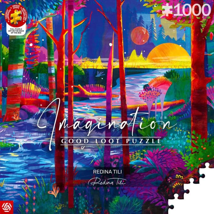 Пазл GoodLoot Imagination: Redina Tili Sleeping Giants 1000 ел.