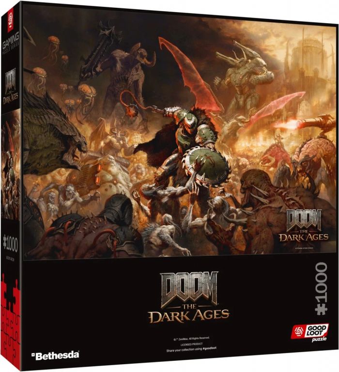 Пазл GoodLoot Doom Dark Ages Slayer`s Rage 1000 ел.