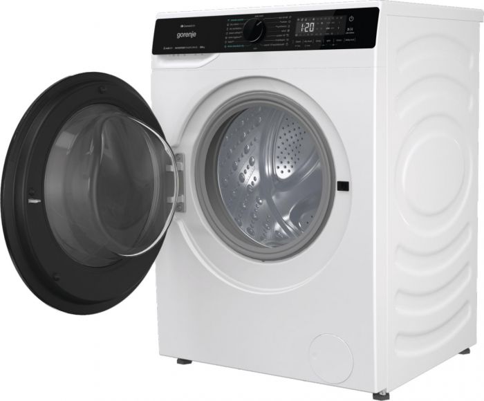 Прально-сушильна машина Gorenje фронтальна, 9(6)кг, 1400, A+, 55см, дисплей, інвертор, Wi-Fi, білий