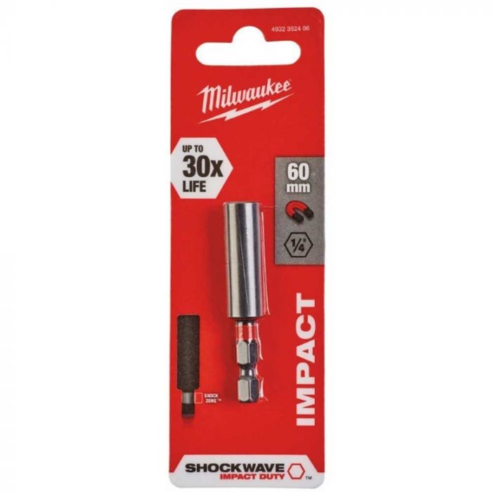 Тримач магнітний універсальний Milwaukee, 1/4 60мм