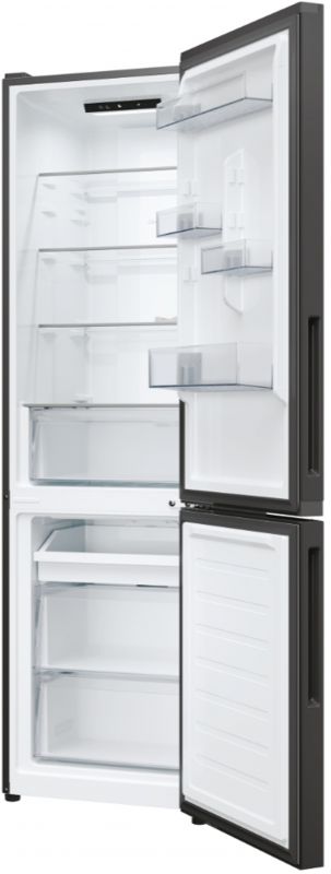 Холодильник Candy з нижн. мороз., 182.5x54.5х60, холод.відд.-197л, мороз.відд.-82л, 2дв., А+, NF, чорний