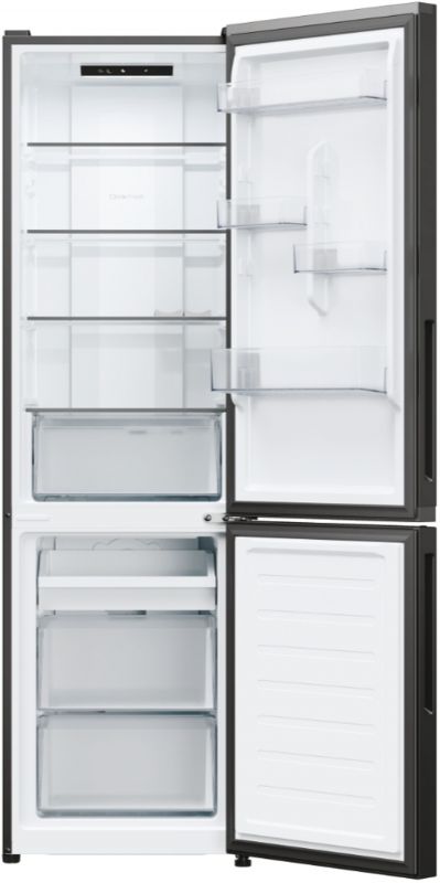 Холодильник Candy з нижн. мороз., 182.5x54.5х60, холод.відд.-197л, мороз.відд.-82л, 2дв., А+, NF, чорний