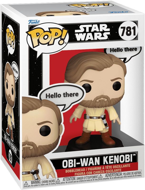 Фігурка Funko POP Star Wars: Sayings - Obi-Wan Kenobi (Hello There)