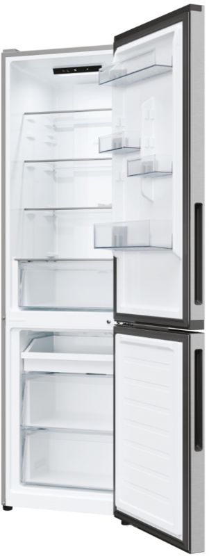 Холодильник Candy з нижн. мороз., 182.5x54.5х60, холод.відд.-197л, мороз.відд.-82л, 2дв., А+, NF, нерж