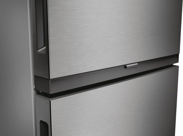 Холодильник Candy з нижн. мороз., 182.5x54.5х60, холод.відд.-197л, мороз.відд.-82л, 2дв., А+, NF, нерж