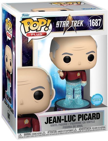 Фігурка Funko POP Plus: Star Trek Transporter - Picard