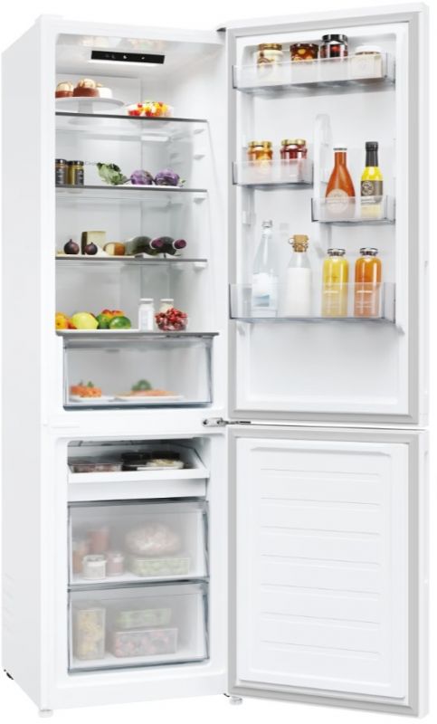 Холодильник Candy з нижн. мороз., 182.5x54.5х60, холод.відд.-197л, мороз.відд.-82л, 2дв., А+, NF, білий