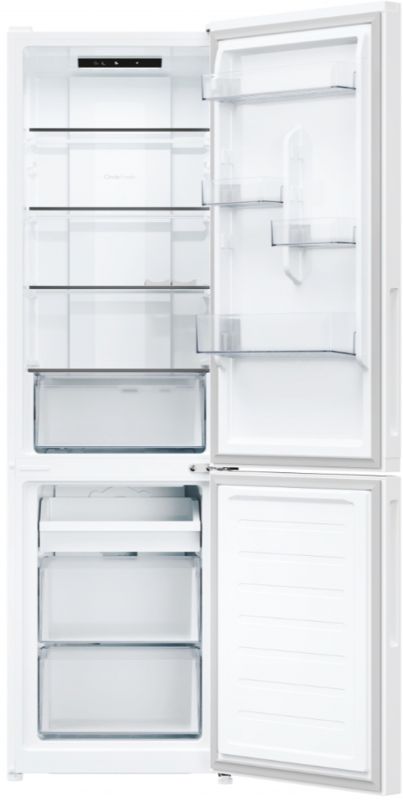Холодильник Candy з нижн. мороз., 182.5x54.5х60, холод.відд.-197л, мороз.відд.-82л, 2дв., А+, NF, білий
