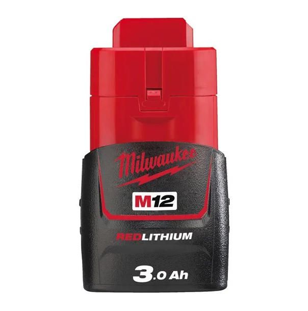 Акумулятор Milwaukee Redlithium M12 12В, 3А·год, 0.2кг