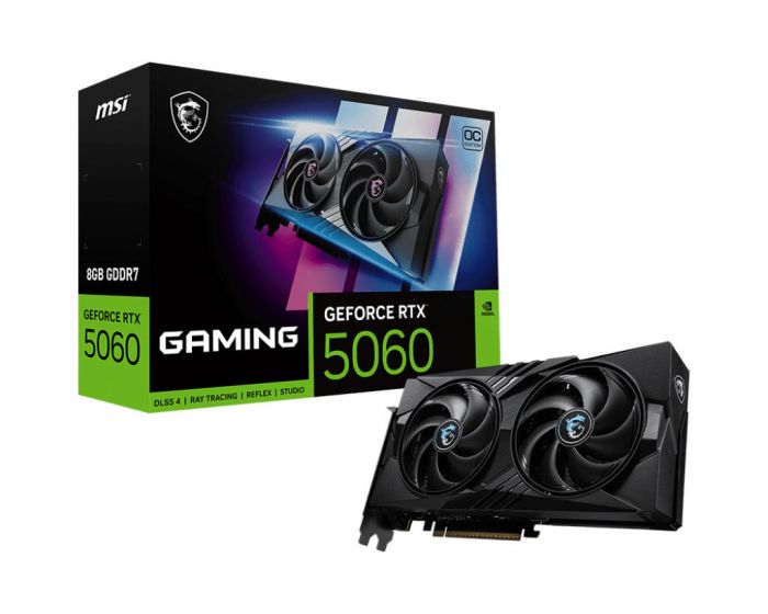 Відеокарта MSI GeForce RTX 5060 8GB GDDR7 GAMING OC
