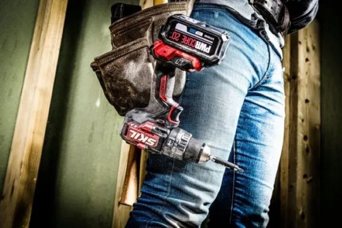 Шурупокрут-дриль ударний акумуляторний SKIL 3085 CA XP безщітковий 20В 1х5А·год 130Нм 600·2100об·хв 1.65кг