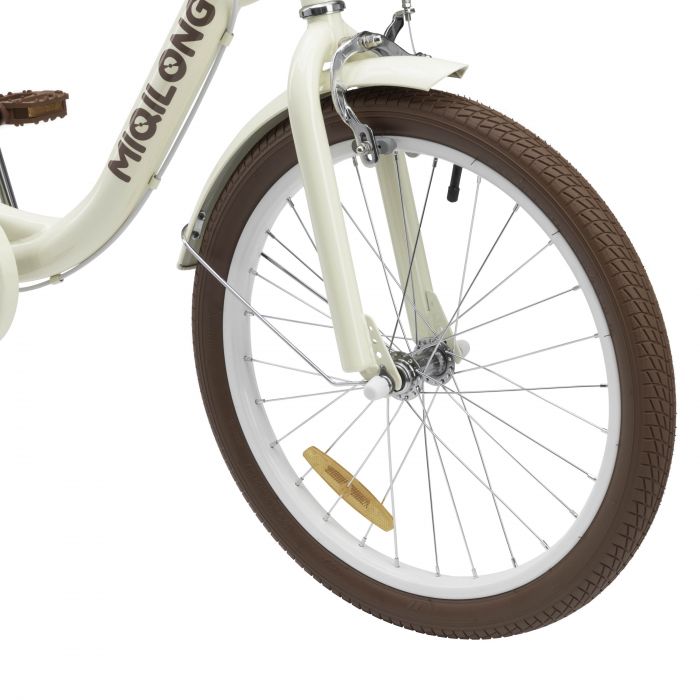 Дитячий велосипед Miqilong LS 20" бежевий