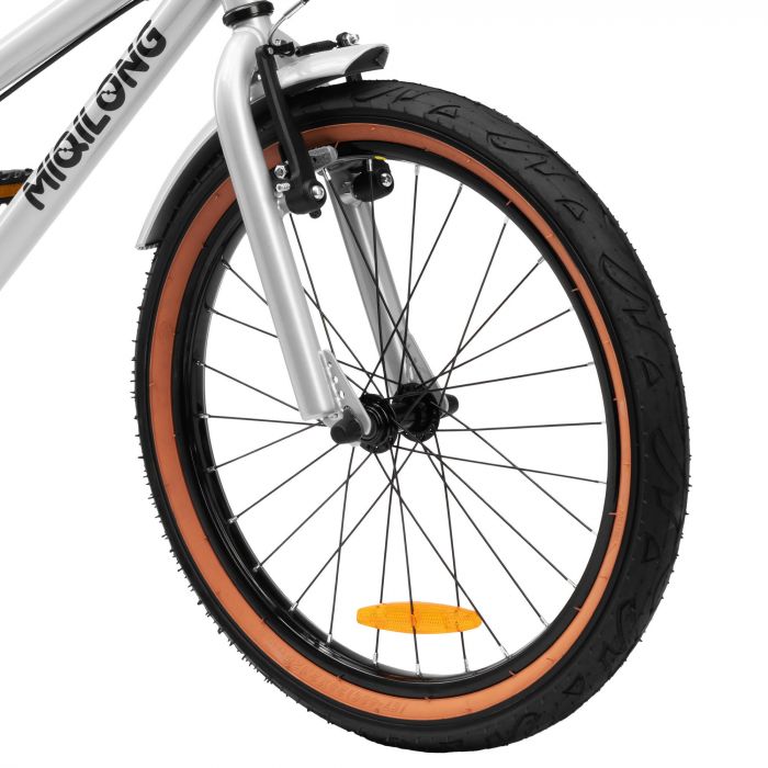 Дитячий велосипед Miqilong ST 20" срібний