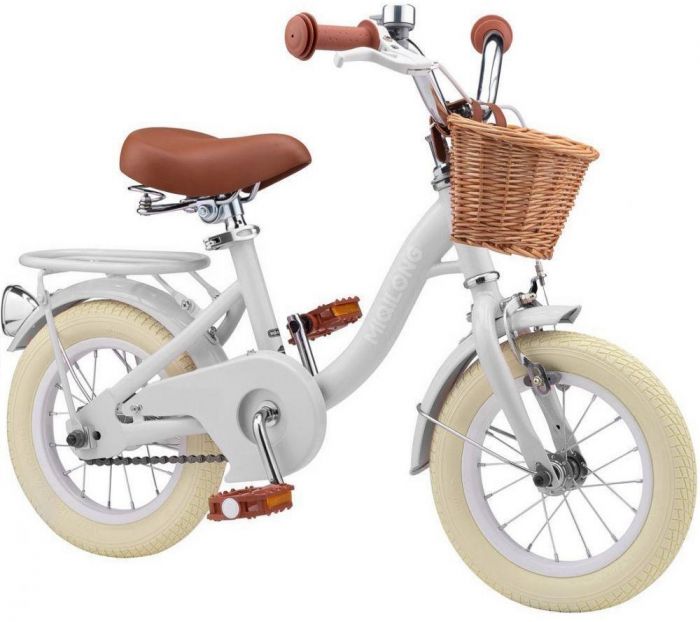 Дитячий велосипед Miqilong LS 12" білий