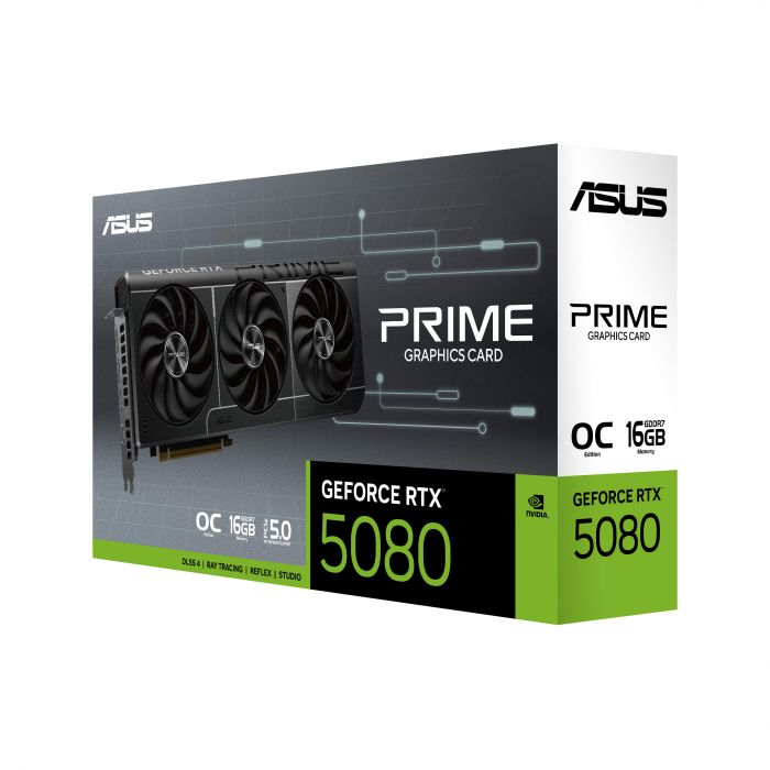 Відеокарта ASUS GeForce RTX 5080 16GB GDDR7 OC PRIME-RTX5080-O16G
