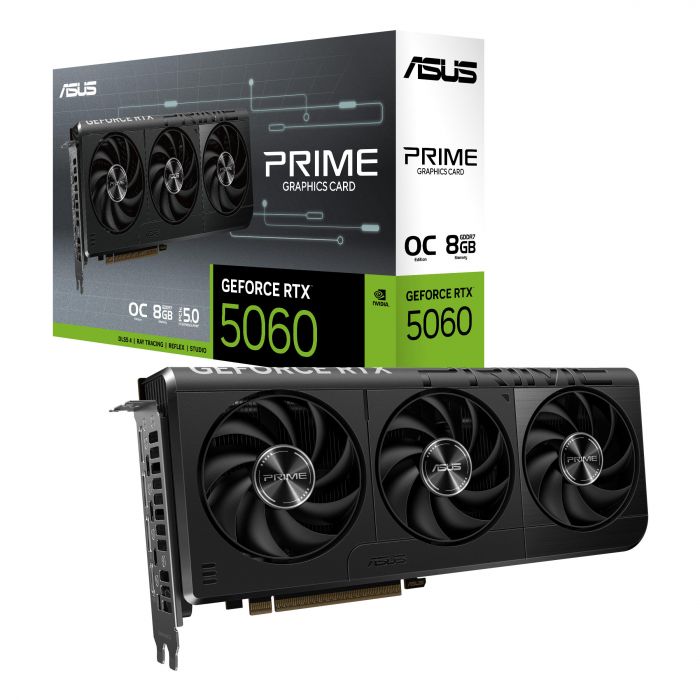Відеокарта ASUS GeForce RTX 5060 8 GB GDDR7 OC PRIME-RTX5060-O8G