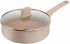 Сотейник Tefal Delight, з кришкою, 24см, алюміній, бпкеліт, бежевий