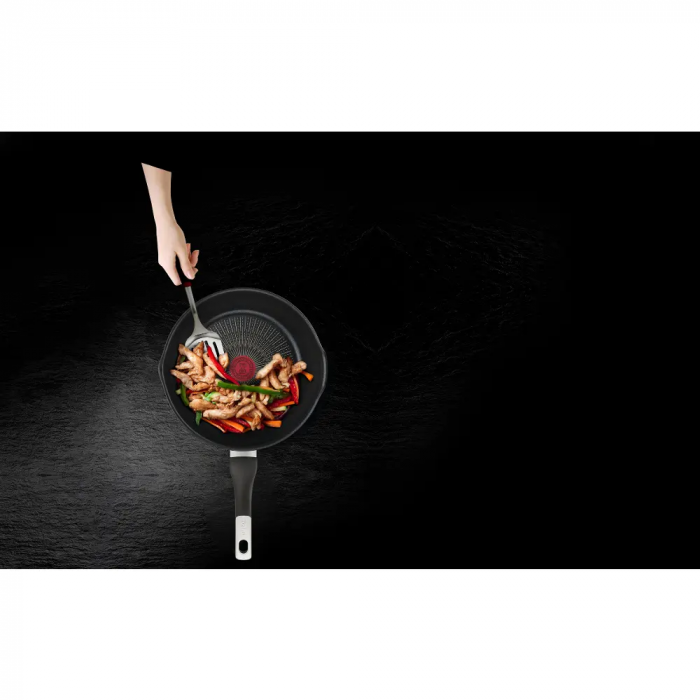 Сковорода глибока Tefal Unlimited, 22см, алюміній, бакеліт, чорний
