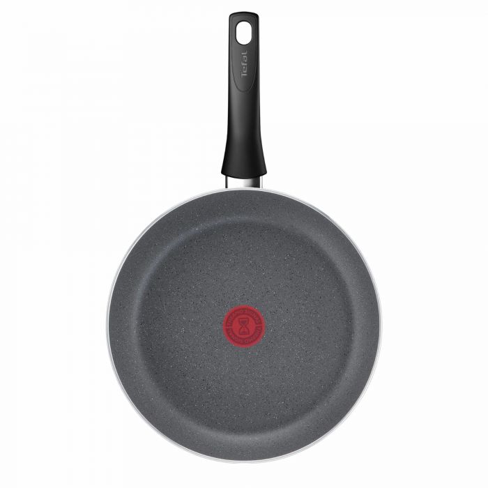 Сковорода Tefal Hard Stone, 28см, алюміній, бакеліт, сірий