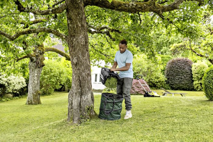 Газонокосарка акумуляторна Karcher LMO 5-18 Dual Battery Set 36В (18В+18В) акб 2х5А·год 41см 25-70см до 550м.кв