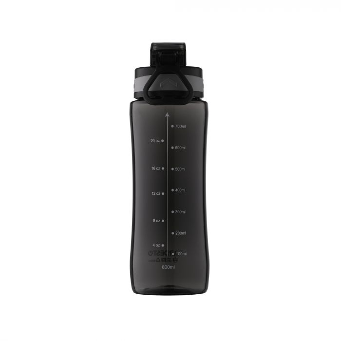 Пляшка для води ARDESTO Purity, 800мл, пластик, чорний