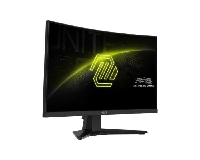 Монітор MSI 23.6" MAG 244C HDMI, DP, Audio, VA, 180Hz, 1ms, sRGB 105%, CURVED, AdaptiveSync