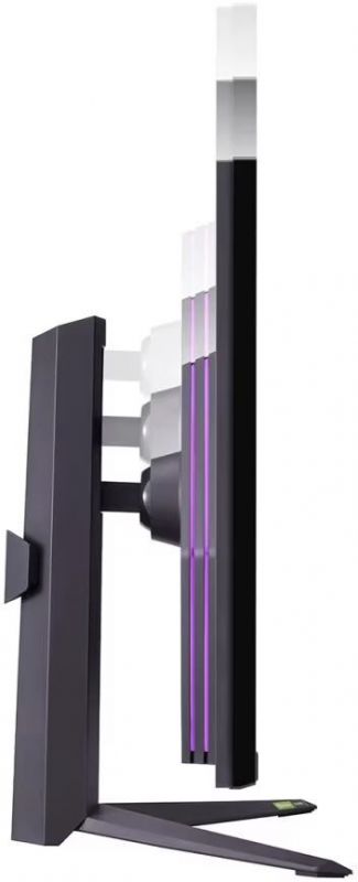 Монітор LG 31.5" 32GR93U-B 2xHDMI, DP, USB, Audio, IPS, 3840x2160, 144Hz, 1ms, DCI-P3 95%, G-SYNC, FreeSync, Pivot, HDR400
