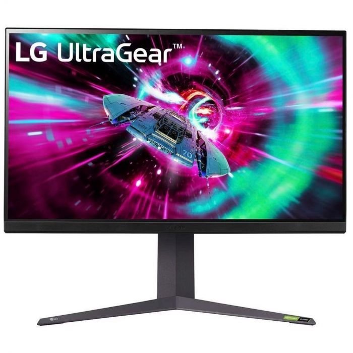 Монітор LG 31.5" 32GR93U-B 2xHDMI, DP, USB, Audio, IPS, 3840x2160, 144Hz, 1ms, DCI-P3 95%, G-SYNC, FreeSync, Pivot, HDR400