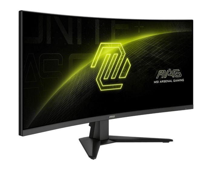 Монітор MSI 34" MAG 346CQ 2xHDMI, DP, Audio, VA, 3440x1440, 21:9, 180Hz, 1ms, sRGB 100%, CURVED, AdaptiveSync